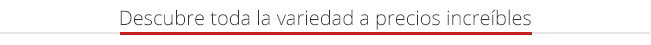 Descubre variedad