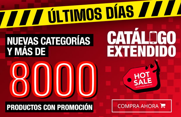 ¡Últimos días de Hot Sale! Catalogo Extendido