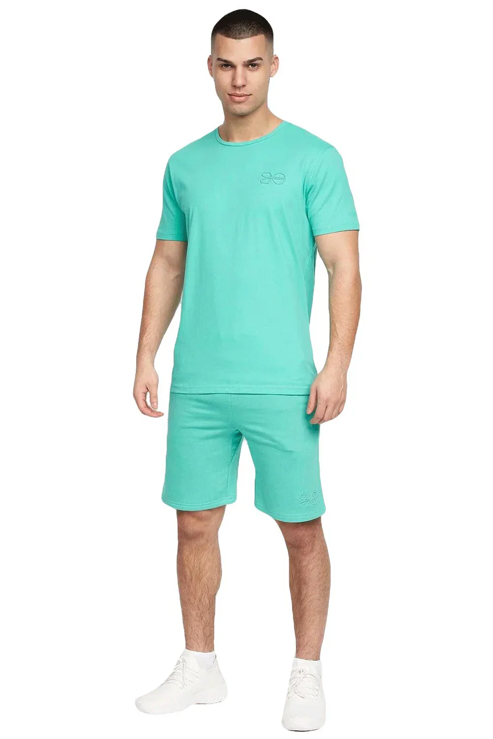 Image of Mens Crosshatch Short Sleeve Tracksuit
