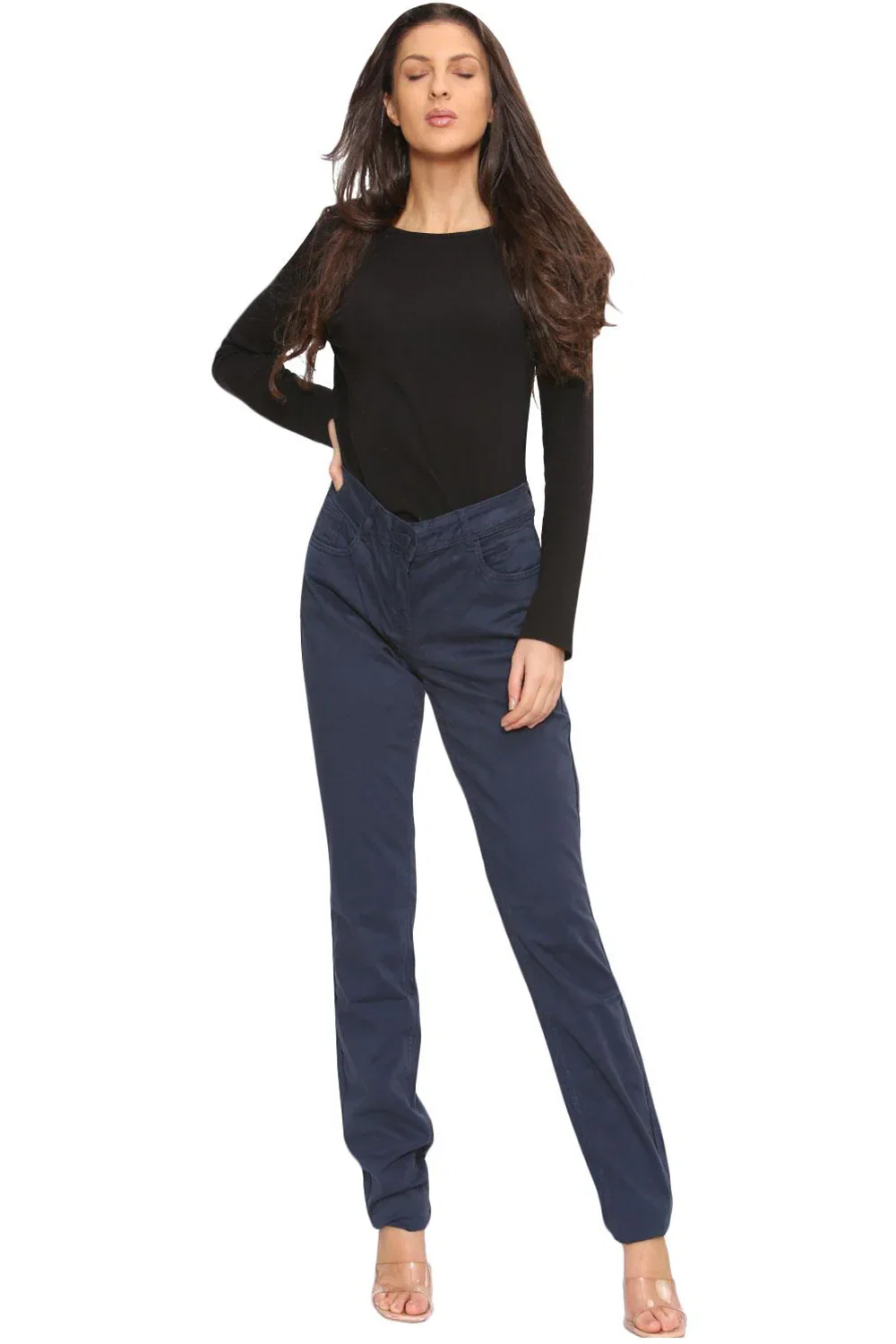Image of Women’s Navy Chino - UK 14