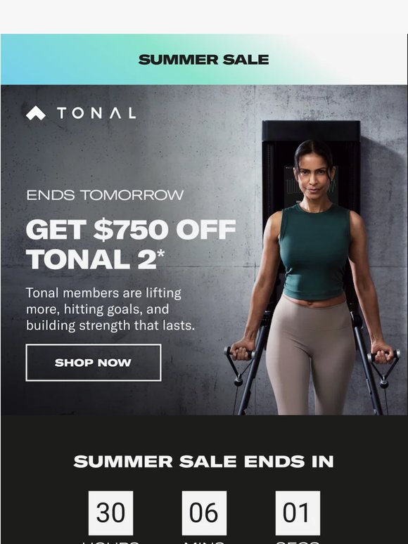 Don't Miss Out: Sale ends tomorrow