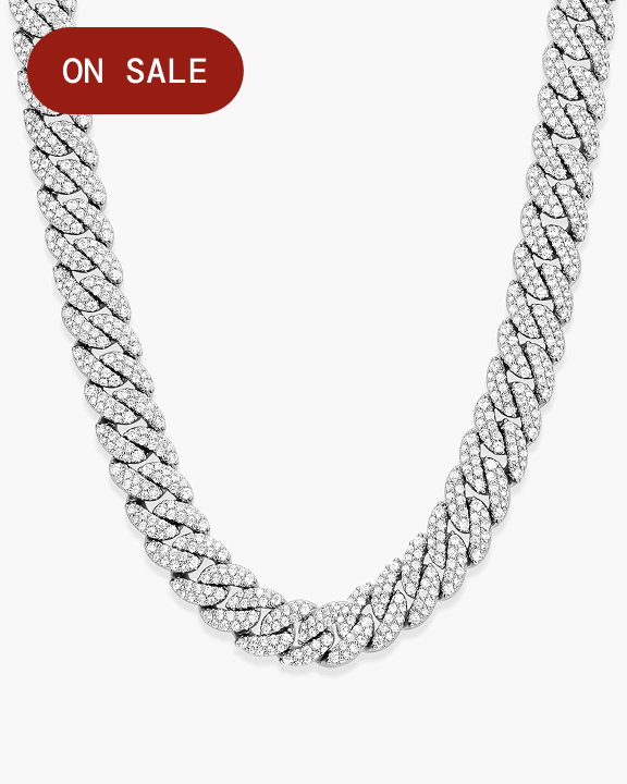 Iced Out Cuban Link Chain 10mm
