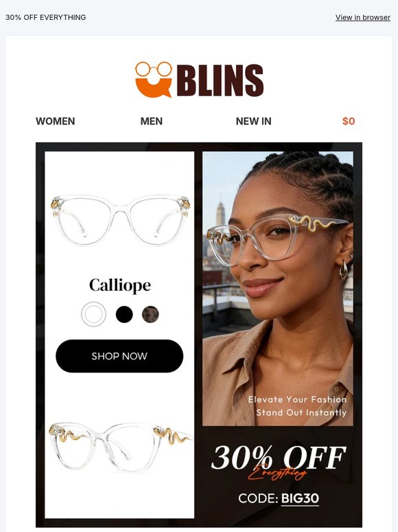 🤍Clear Frames, Timeless Appeal