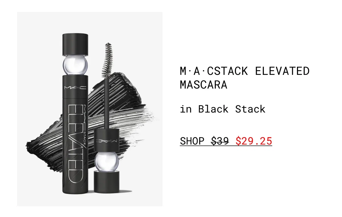 M·A·CStack Elevated Mascara in Black Stack | shop $29.25