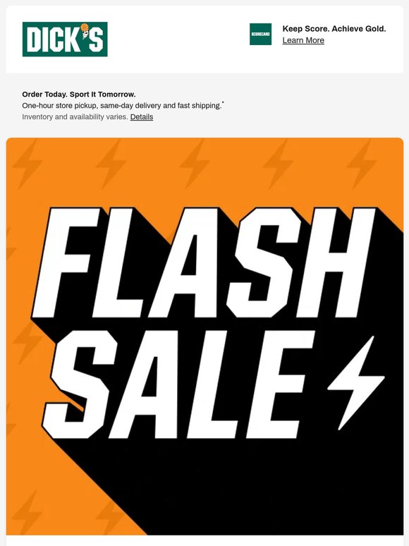 Flash Sale starts now, get up to 50% off