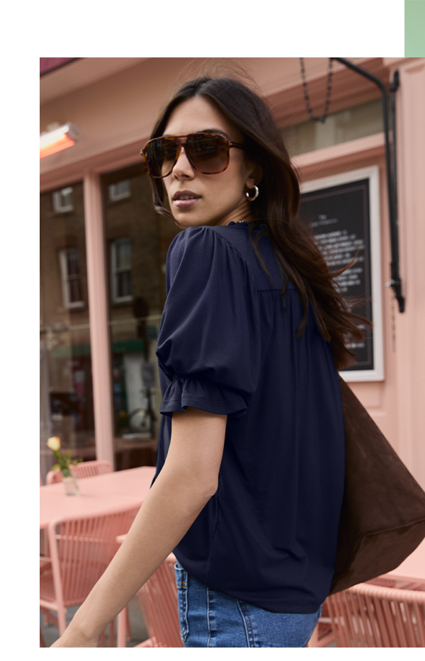 Noa Short Sleeve Blouse