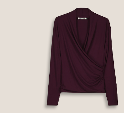Gylda Wrap Top