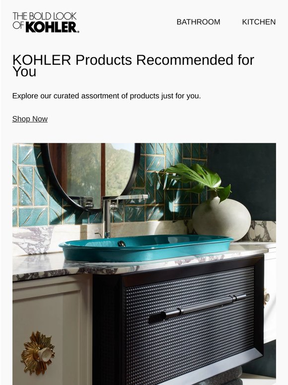 KOHLER Favorites Tailored for You