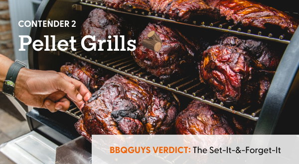 Contender 3: Pellet Grills. BBQGuys Verdict: The Set-It-&-Forget-It