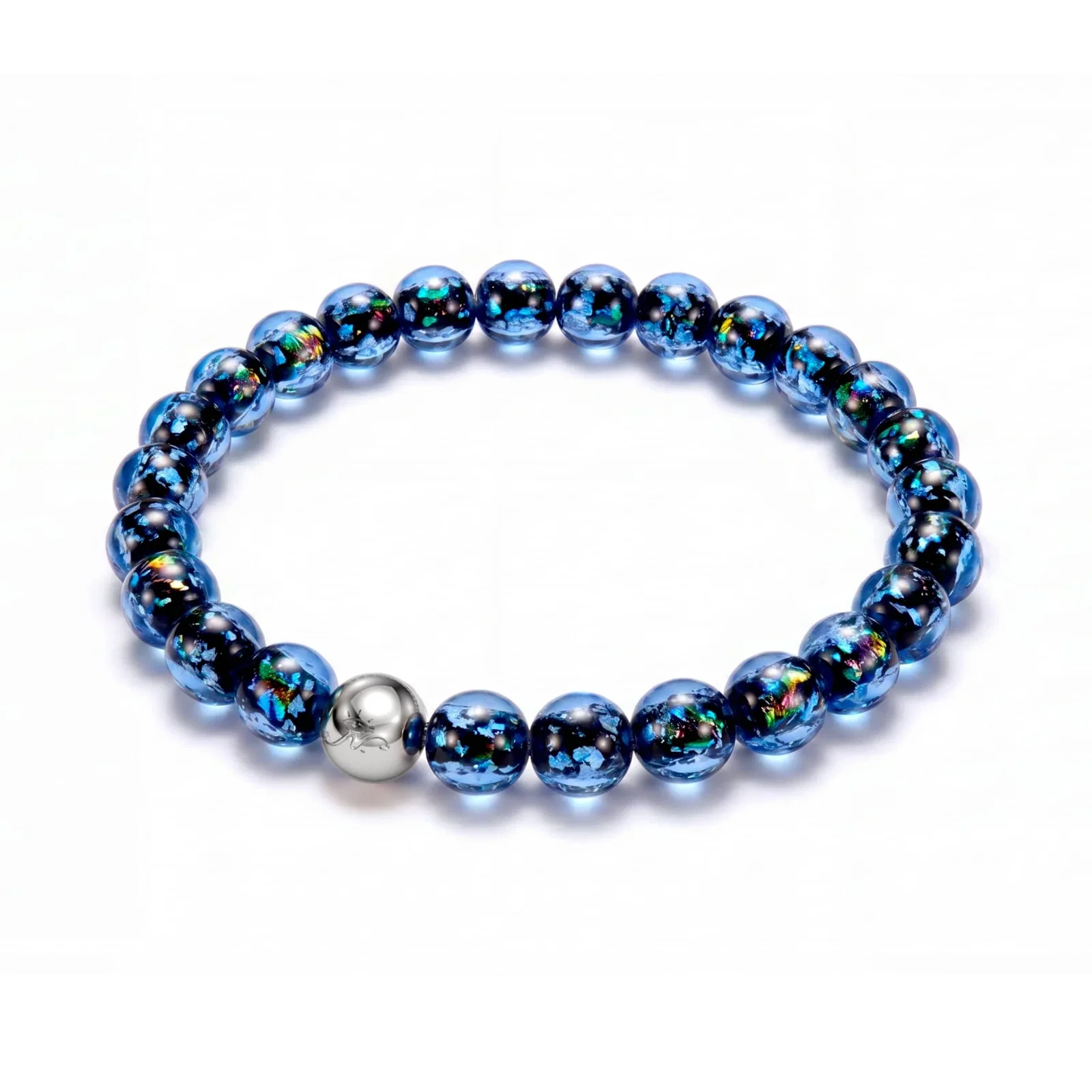 Image of Topaz Potion | Firework Glass Neon Bracelet