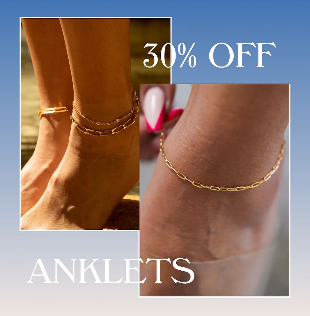 30% OFF ANKLETS
