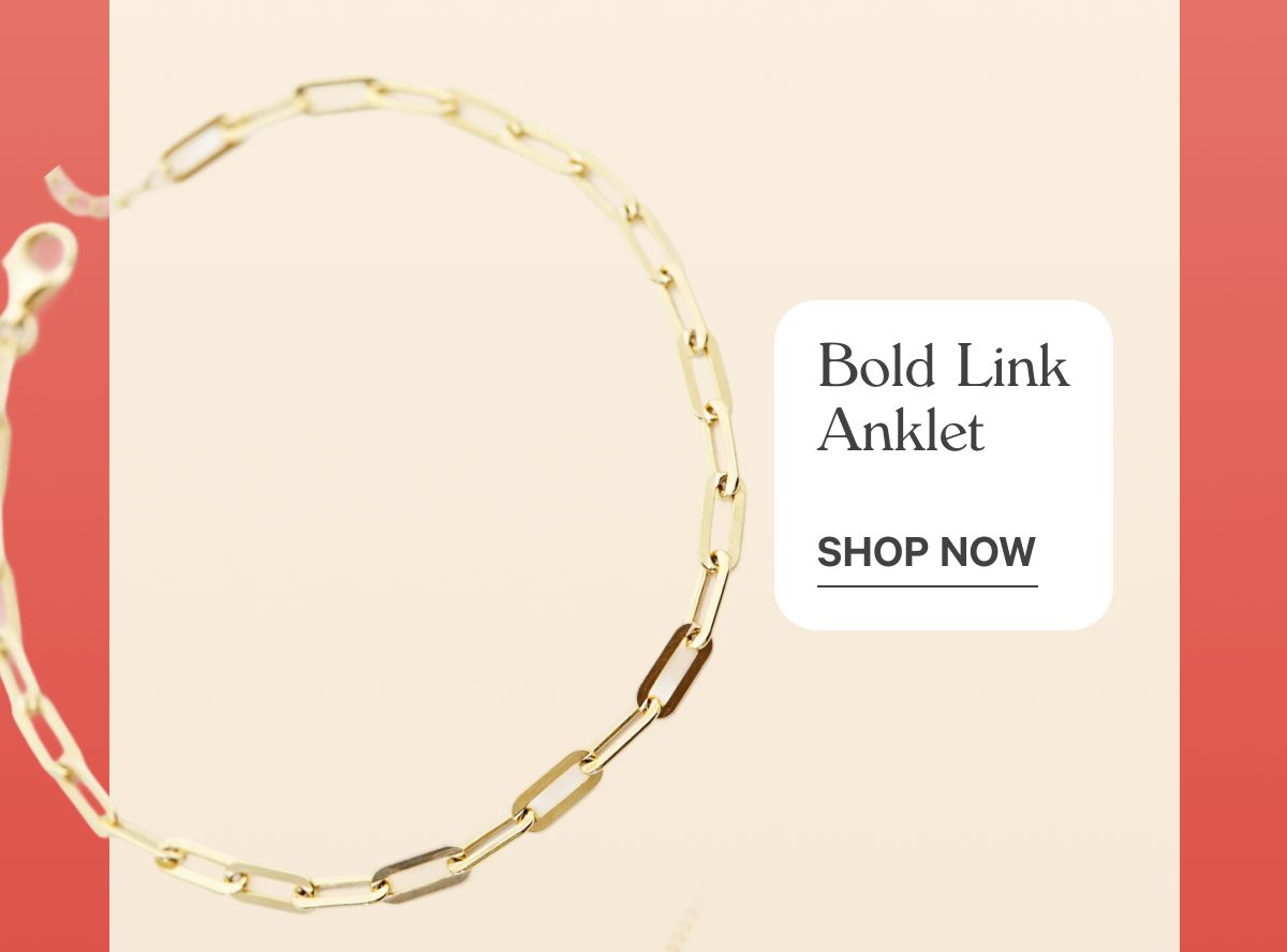 Bold Link Anklet