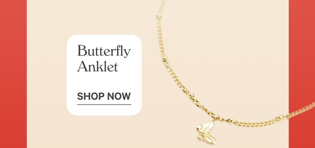 Butterfly Anklet