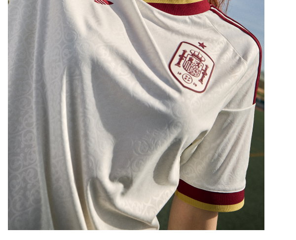 Segunda Camiseta Adidas de la selección española de fútbol mujer
