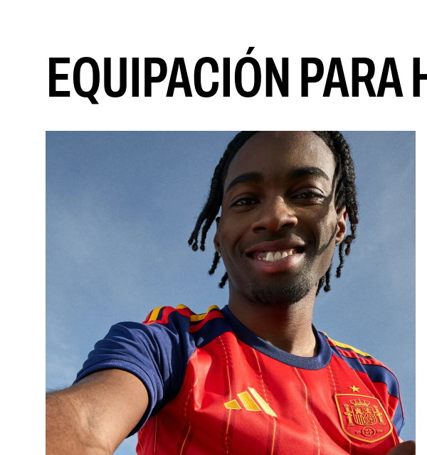 Adidas primera camiseta de fútbol de la selección española hombre