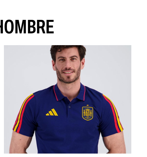 Adidas Polo selección española hombre