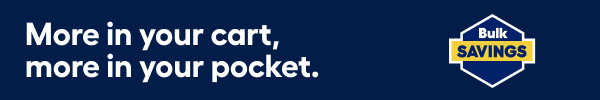 More in your cart, more in your pocket.