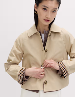 Pure Cotton Short Car Coat
