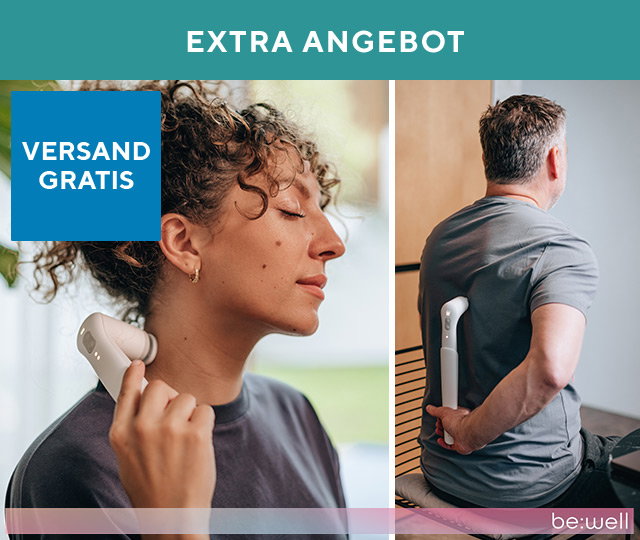 Extra-Angebot 262105 NOVAFON Schallwellengerät zur Vibrationstherapie m. Verlängerungsgriff, 2 Frequenzen, 3 Stufen