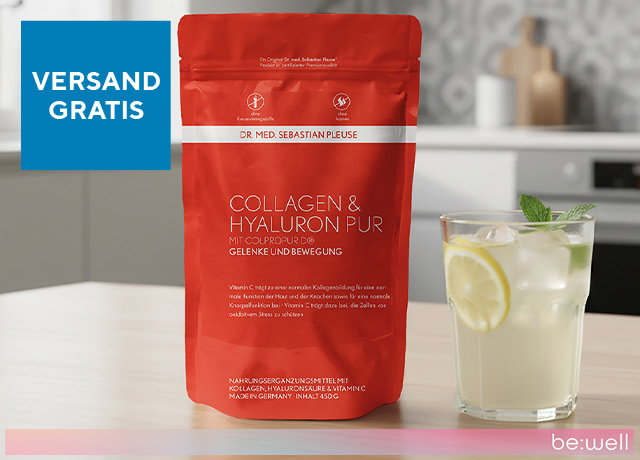 Tagesangebot: 279060 Dr. med. Sebastian Pleuse Collagen & Hyaluron Pur, Colpropure D® 450 g für 45 Tage