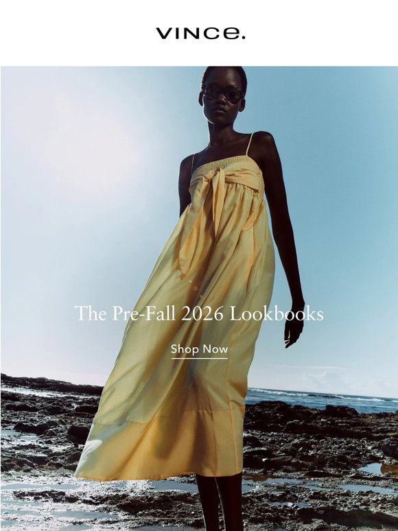 Now Live: Pre-Fall 2026 Lookbooks
