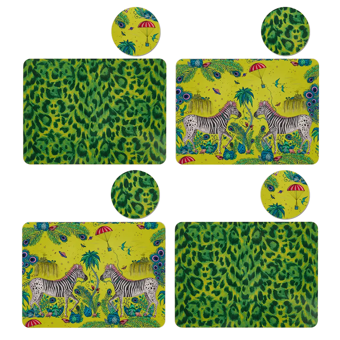 Image of The Savannah Placemat and Coaster set