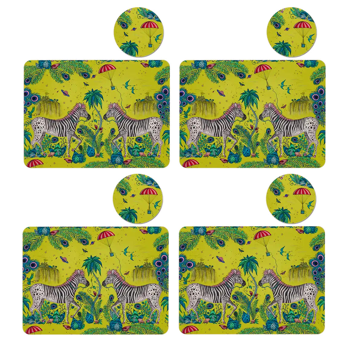 Image of Lost World Placemat and Coaster set