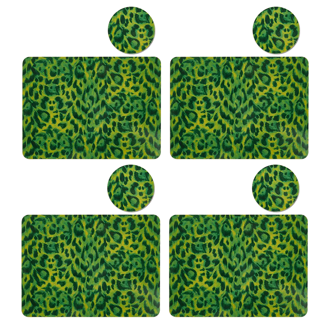 Image of Felis Placemat and Coaster set