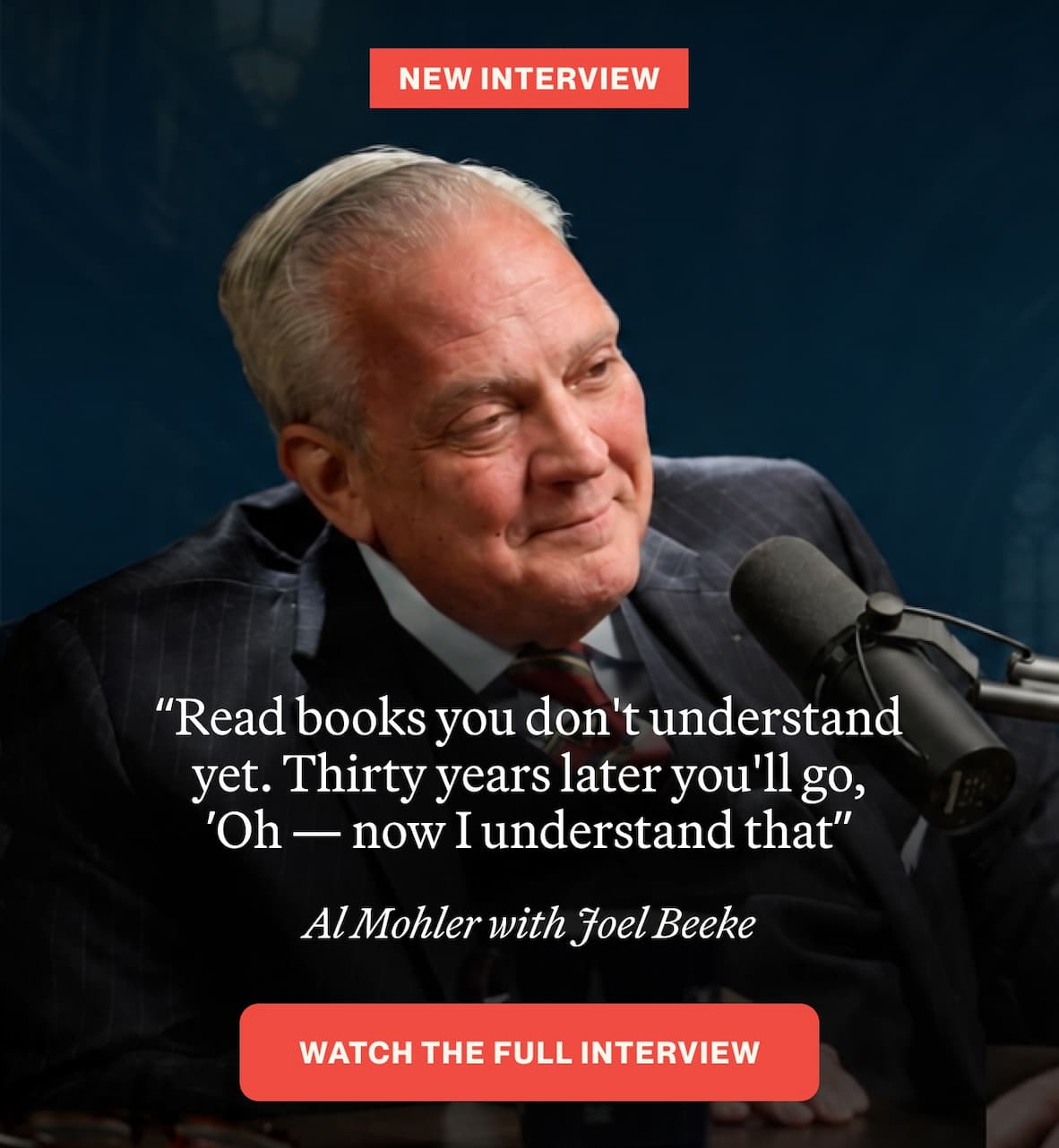 Watch the Full Interview - In the Library with Albert Mohler