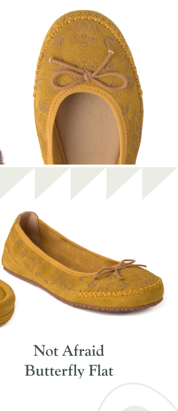 Not Afraid Butterfly Flat | Shop now