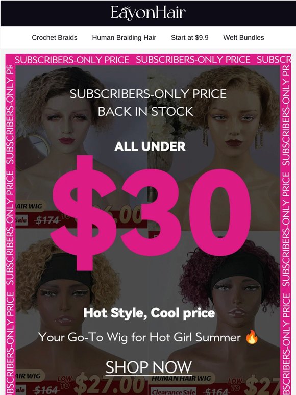 THE DROP IS BACK! 🔥 Same slay, lower price. Shop the steal. 🤑