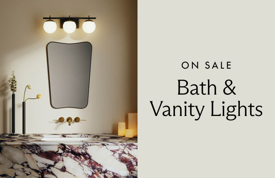 ON SALE. Bath & Vanity Lights