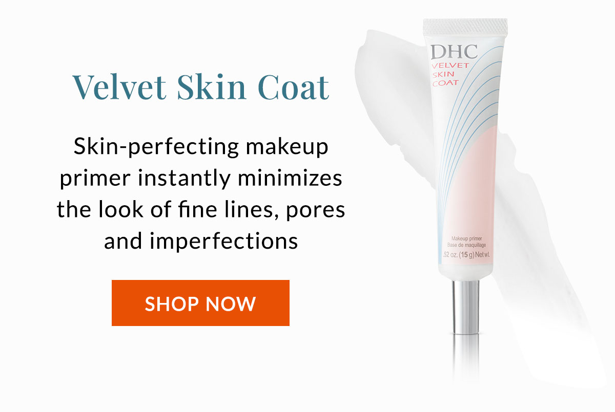 Velvet Skin Coat minimizes the look of pores and imperfections