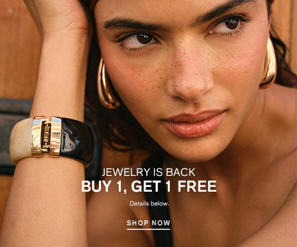 Jewelry is Back; Buy 1, Get 1 Free