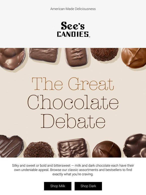 🍫 Milk vs. Dark: It’s Time to Decide