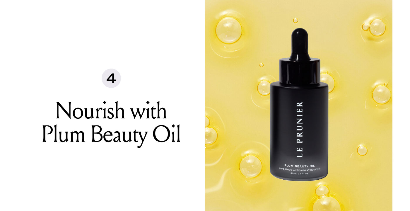 Nourish with Plum Beauty Oil