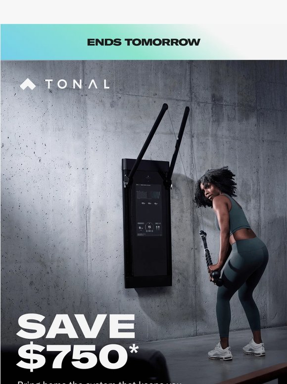 $750 off ends tomorrow.