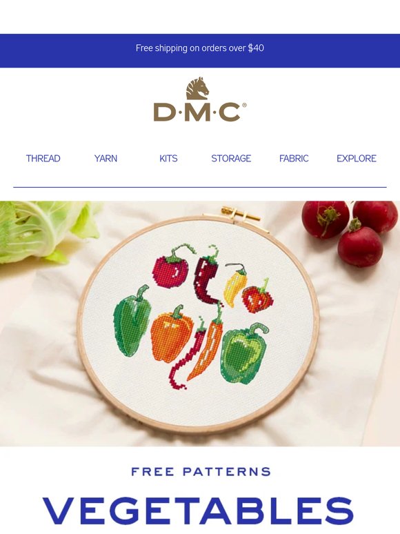 Complimentary Patterns: Vegetables