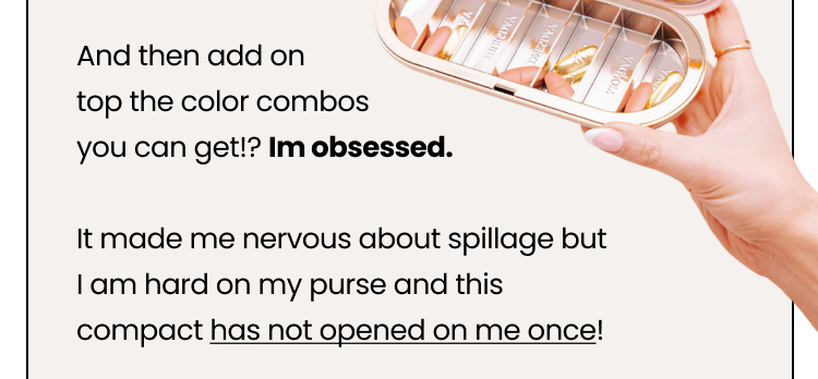 "I'm obsessed"