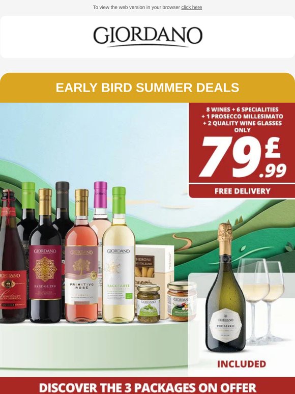 8 wines, 6 specialities and 2 gifts for just £79,99 🍷 - Free delivery