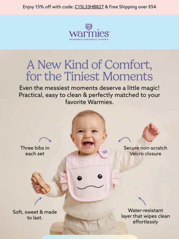Soft new styles for baby