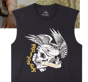 WOOLCOT WORN IN BOXY MUSCLE TANK