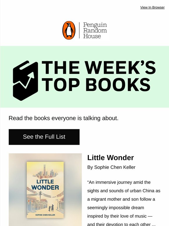This Week’s Most Popular Books Are …