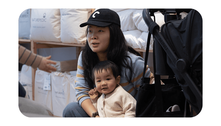 Image from the Sleep Snuggles 101 event