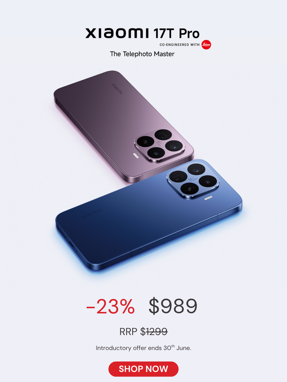 Xiaomi 17T Pro Available Now