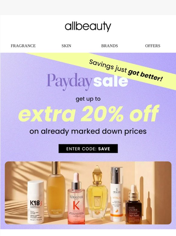 Sale Continues: Up to 50% Off Over 3,000 lines