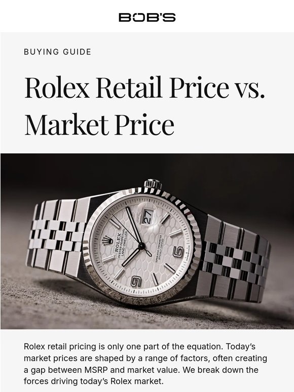 How to Get the Best Price for Your Rolex