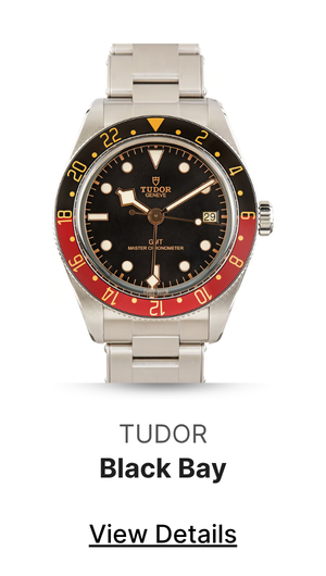 Used Stainless Steel Tudor Black Bay 58 GMT Black & Burgundy Bezel