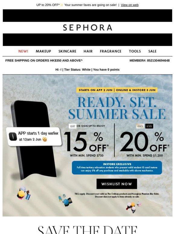 Ready for Summer Sale...?🌞