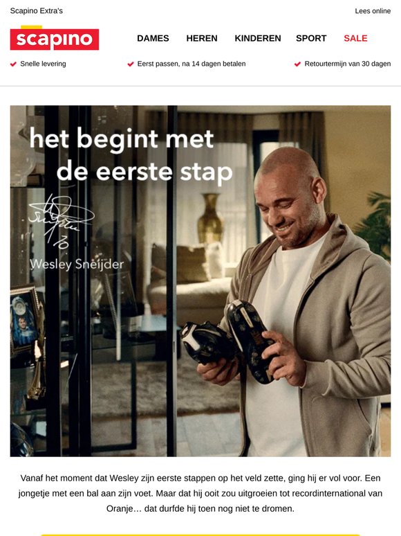 Wesley Sneijder’s grote droom
